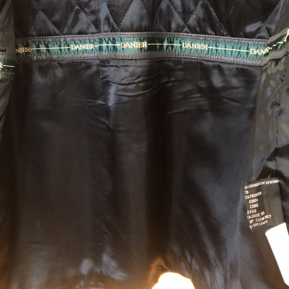 DANIER MENS ELEGANT FORMAL LEATHER JACKET. - Picture 6 of 10